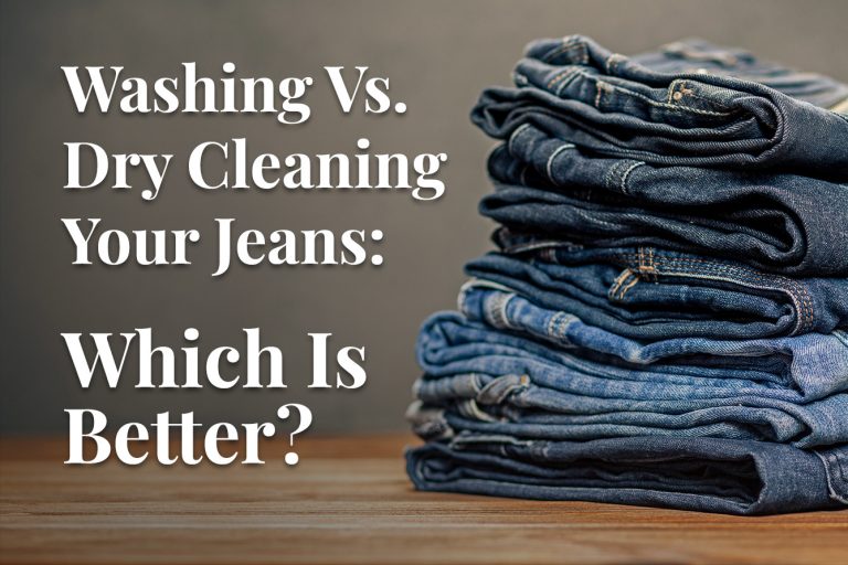 Washing Vs. Dry Cleaning Your Jeans Which Is Better? Dependable Cleaners