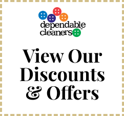 Dependable Cleaners Offers and Discounts Coupon Offer