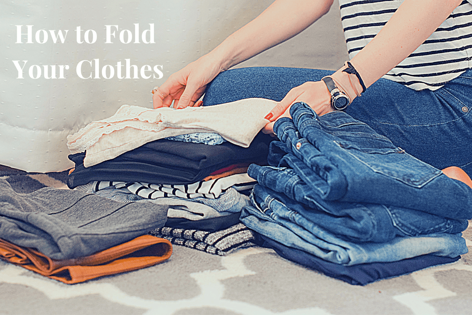 How to Fold Clothes to Save Space Tips & Tricks